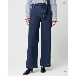 J Crew Factory High Rise Trouser Jeans 32W 42H
